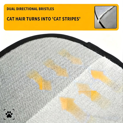 Multi-Surface Electrostatic Pet Hair Removal Glove & Reusable Fabric Brush